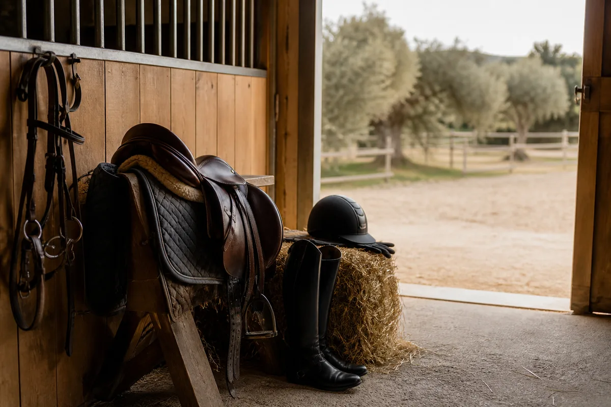 Cours d'équitation pour débutant adulte : premières séances, équipement et progression